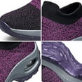 thumbnail image 4 of Walking Shoes for Women Sock Sneakers Air Cushion Athletic Shoes, 4 of 5
