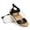 1-Black, variant on Knivor Cork Footbed Platform Flatform Sandals for Women, Adjustable Buckle Sandals Ankle Strap Comfy Open Toe Non Slip Sandals Summer Dressy Daily Beach Wear