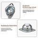 thumbnail image 3 of 8-Pack Small Nylon Ball Casters for Furniture & Cabinets - Transfer & Transport Wheels, 3 of 5