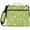 White Flowers and Leaves, variant on Zipper Binder with Shoulder Strap 2 inch 3 Ring Waterproof File Folder Organizer Bag 500 Sheet White Flowers and Leaves