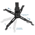 thumbnail image 4 of VIVO Universal Adjustable Wall Ceiling Projector Mount Extend Length Projection, 4 of 7