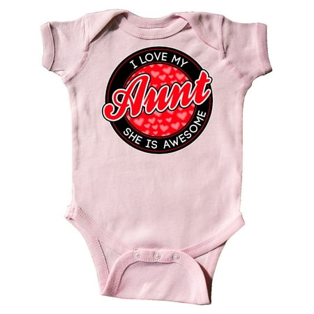 

Inktastic I love my Aunt Gift Baby Boy or Baby Girl Bodysuit
