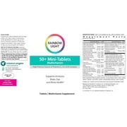 50+ Multivitamin | 180 Mini-Tablets | by Rainbow Light