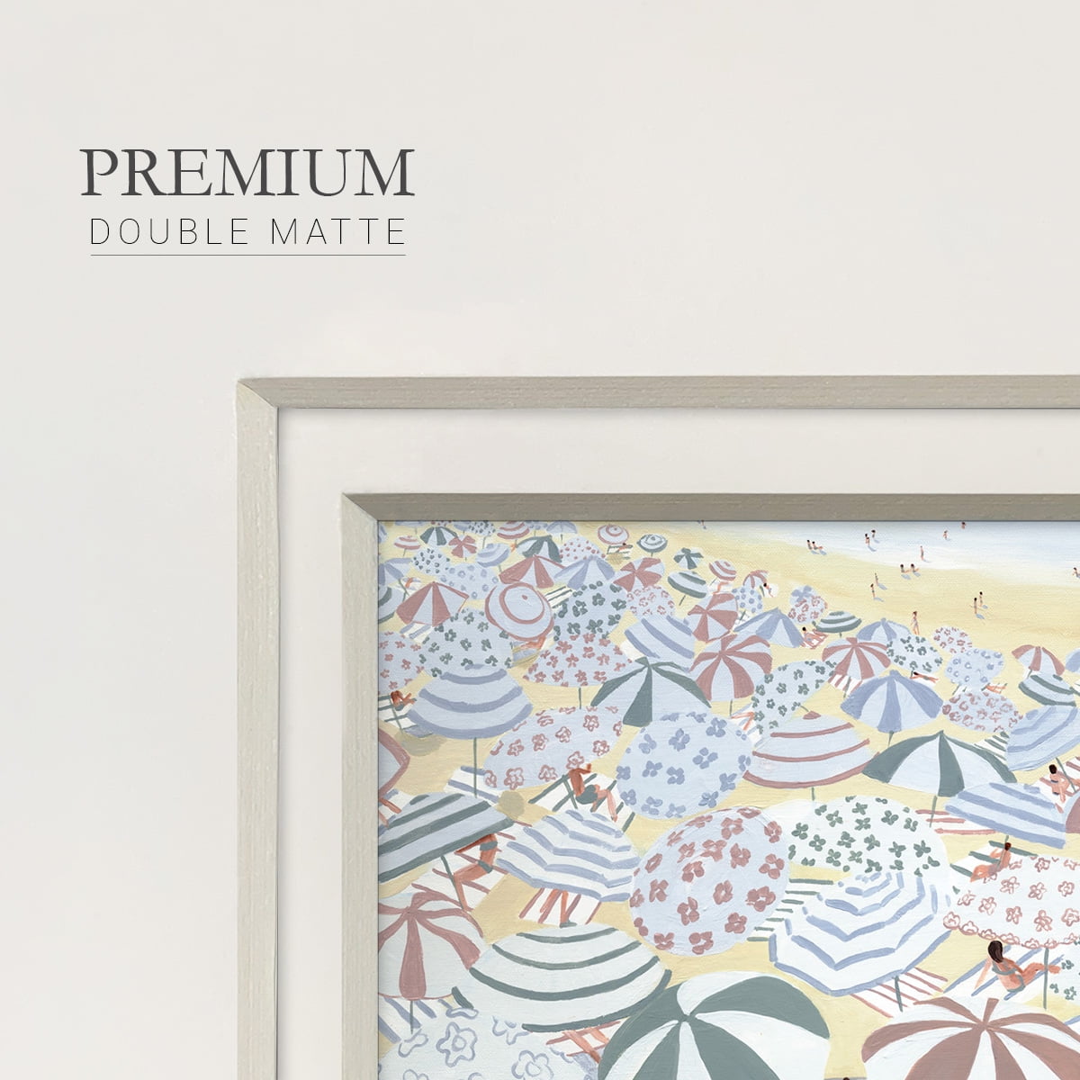 Subtle BeachPremium Framed Print