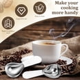 thumbnail image 4 of FUYGRCJ 8PCS Coffee Scoops, 30ml Short Handle Measure Scooper Metal Measuring Spoons, Stainless Steel Tablespoon Measuring Spoons, 2 Tablespoon(2 Tbsp/1/8 Cup/1 oz), for Coffee, Tea, Sugar, Flour, 4 of 9