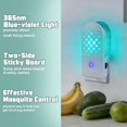 thumbnail image 5 of Flying Insect Trap Indoor, 365nm Plug-in Bug Light Catcher with 5 Reversible Sticky Pads for Mosquitos, Moths, Fruit Flies, Gnats - Fly Home & Office, 5 of 5