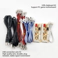 thumbnail image 3 of Sidaley Arcade Joystick Kit Galvanoplastia Gumball Botón de Respuesta PC Resistente al Calor, 3 of 6