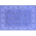 thumbnail image 1 of Ahgly Company Indoor Rectangle Oriental Blue Industrial Area Rugs, 5' x 7', 1 of 4