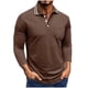 thumbnail image 2 of pstuiky Camisas para hombre de manga larga, Cárdigan informal de manga larga con botones y bolsillo para hombre tops de invierno para hombre xl, 2 of 7