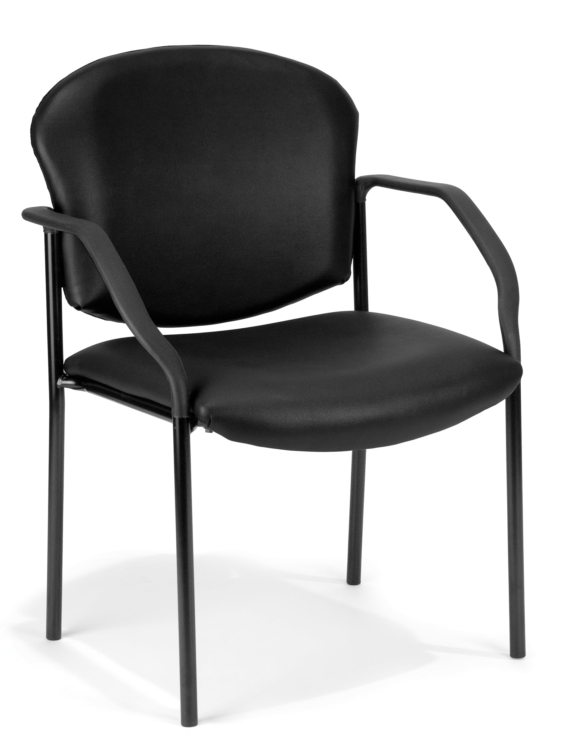 Ofminc Manor Series Office Furniture 250 lbs Capacity Black Vinyl Steel
