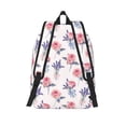 thumbnail image 2 of Lsque Lavender Flowers Pattern Canvas Daypack, Durable Backpack, High-quality Versatile Backpack,Vintage Compact Backpack-Small, 2 of 6