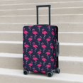 thumbnail image 6 of Hirioo Cute Flamingo for Elasticity Suitcase Cover (No luggage Included) Durable Luggage Protector Fits 18-32 Inch Luggage-Small, 6 of 7
