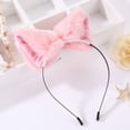 thumbnail image 1 of Diadema con orejas de gato, regalo encantador, diadema con orejas de gato, tecnología innovadora, 1 of 2