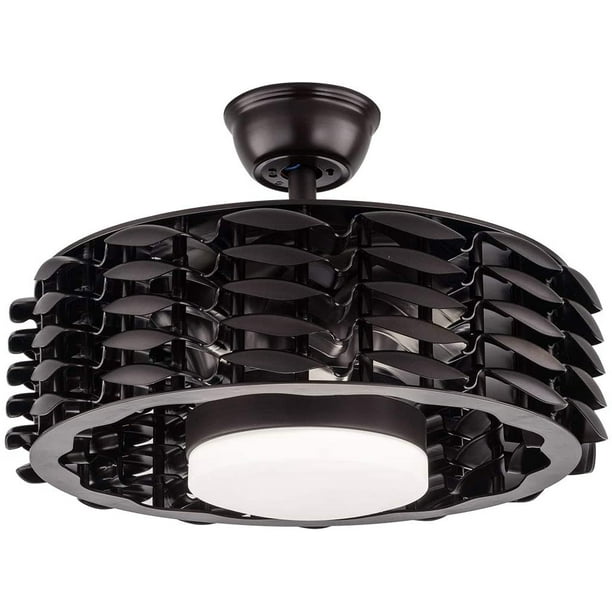 Anqidi 22 Inch Led Chandelier Ceiling, Dyson Enclosed Bladeless Ceiling Fan India