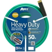 Apex, 8509-50, Heavy Duty Ultra Flexible Garden Hose, 5/8-Inch x 50-Feet