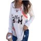 thumbnail image 1 of Pntutb - Camiseta de manga larga con cuello en V para mujer Pntutb Pntutb-6149, 1 of 6