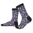 thumbnail image 2 of Vsdgher Watercolor Marine Animals Unisex Crew Socks Lightweight Breathable Ventilation Ankle Socks, Mid-calf socks for Daily, 2 of 7