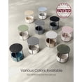thumbnail image 4 of Nordic Hygge 17.7 in. Round Side Table with Fabric Storage Basket, Cream White, 4 of 9