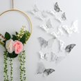 thumbnail image 1 of HAHDAXIA 3d Three-dimensional Hollow Butterfly Wall Sticker Wall Decoration Living Room Wall Decoration Stickers, 1 of 5