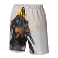 thumbnail image 4 of Fotbe Dachshund Sitting in Bathtub Trajes de Baño Estampados para Hombre, Shorts de Verano de Secado Rápido, Ropa de Playa, Bañadores-XX-Large, 4 of 6