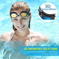 thumbnail image 5 of Portzon Swim Goggles, Silicone Nose Bridge, Clear Vision, UV Protection, Anti-Fog, Swimming Goggles for Adult Men Women Youth Kids Child, No Leaking, 5 of 7
