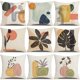 thumbnail image 1 of Juego de 9 fundas de cojín de 45x45 cm, bonita funda de almohada decorativa, 1 of 5
