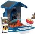 thumbnail image 1 of Comedero inteligente para pájaros Nafnti con energía solar y cámara 2K HD, 1 of 9
