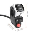 thumbnail image 2 of 3 In 1 Rear Lamp Replacement Electric Bicycle Turn Signal Light Control Switch, 2 of 8