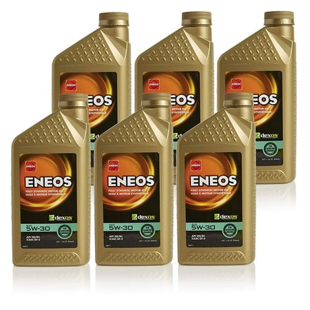 Eneos 5W-30 Fully Synthetic Motor Oil, 1 Quart (Pack of