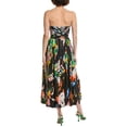 thumbnail image 2 of A.L.C. womens  Tate Print Dress, 12, Black, 2 of 3