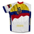 thumbnail image 2 of Ecuador Flag Short Sleeve Cycling Jersey  for Men - Size M, 2 of 3