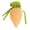 B, variant on 1/4 Pc Easter Basket Carrot Design Drawstring Party Bags, Easter Celebration Gift Pouches for Candy Eggs, Small Favors, Birthday Events, Garden Theme Decorations and Special Occasion Supplies