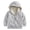 Light Gray, variant on Ticikt Kids Sherpa Lined Hoodie Jacket, Full‑Zip Thick Warm Winter Coat for Boys Girls 2‑14Y