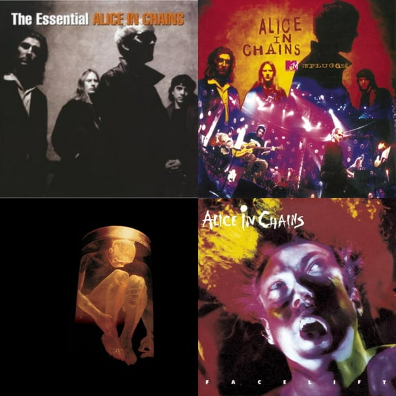 Essential Alice In Chains & Unplugged & Nothing Safe: Best Of The Box & Facelift [CD Bundle]