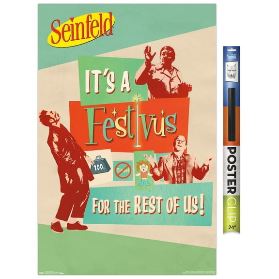 Seinfeld - Festivus Wall Poster, 22.375" x 34"