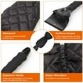 thumbnail image 3 of Ice Scraper Glove, Ice Scraper Brush Suitable For Car Window, Car Snow Brush Removal With Ice Scraper And Foam Handle, 3 of 7