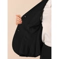 thumbnail image 5 of DARING DIVA Women's Peplum Blazer Pencil Skirt 2 Pcs Suit Set XL Black, 5 of 6