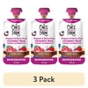(3 pack) Once Upon a Farm Organic Refrigerated Baby Food Coconut Yogurt Mixed Berry, 3.2oz Pouch