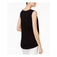 thumbnail image 2 of RACHEL ROY $49 Womens New 1093 Black White Trim Sleeveless Top XS B+B, 2 of 2