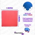 thumbnail image 3 of TATAMI PISO TAPETE DE GIMNASIO BICOLOR 5M2 INMATMEX, 3 of 9