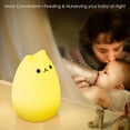 thumbnail image 5 of Children Night Light, EECOO Cute Cat Lamp Soft Silicone Sensitive Tap Control Decompression Toy, 5 of 5
