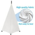 thumbnail image 4 of Universal Speaker Stand Cover Stretchable Height Flexible for Weddings, 4 of 9