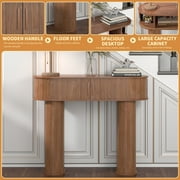 Console Table with Storage, Hallway Entryway Table, Narrow Long Sofa Entryway Table