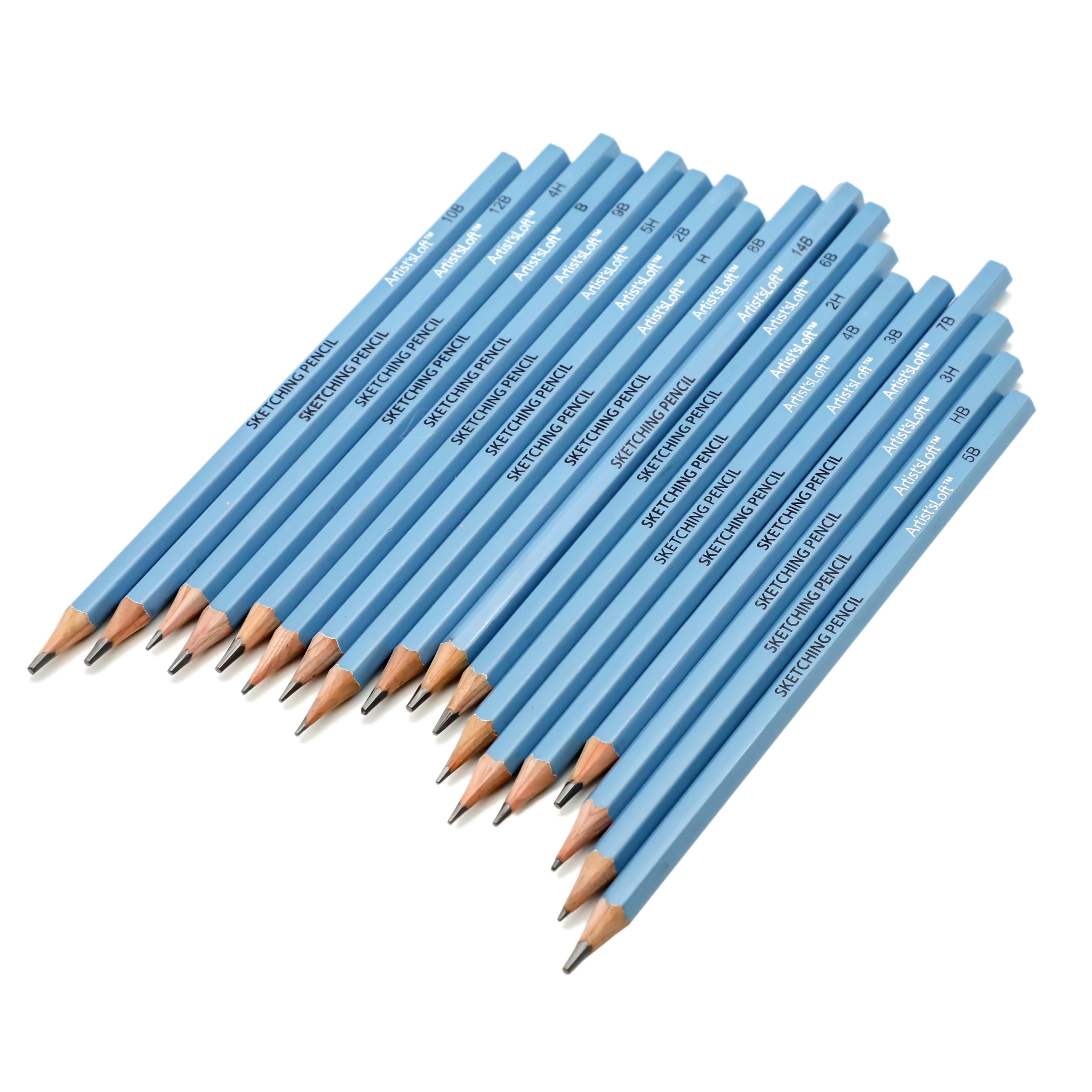 Graphite Sketching Pencil Set by Artist's Loft 18ct