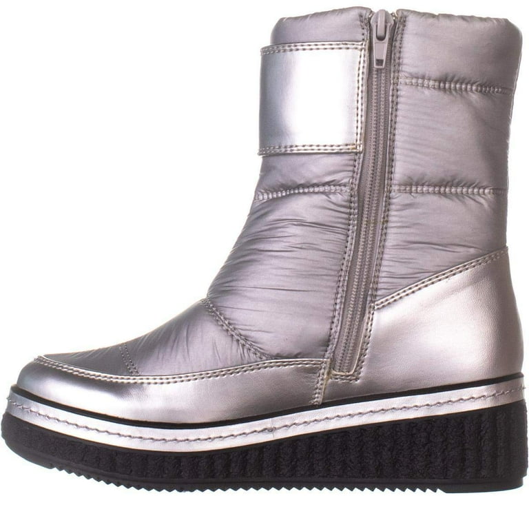 Calvin Klein Womens Leonie Closed Toe Mid Calf Cold Weather Boots