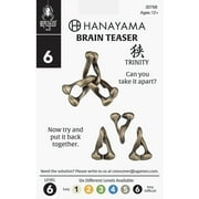 BePuzzled, Trinity Hanayama Metal Brainteaser Puzzle Level 6 Ages 12+