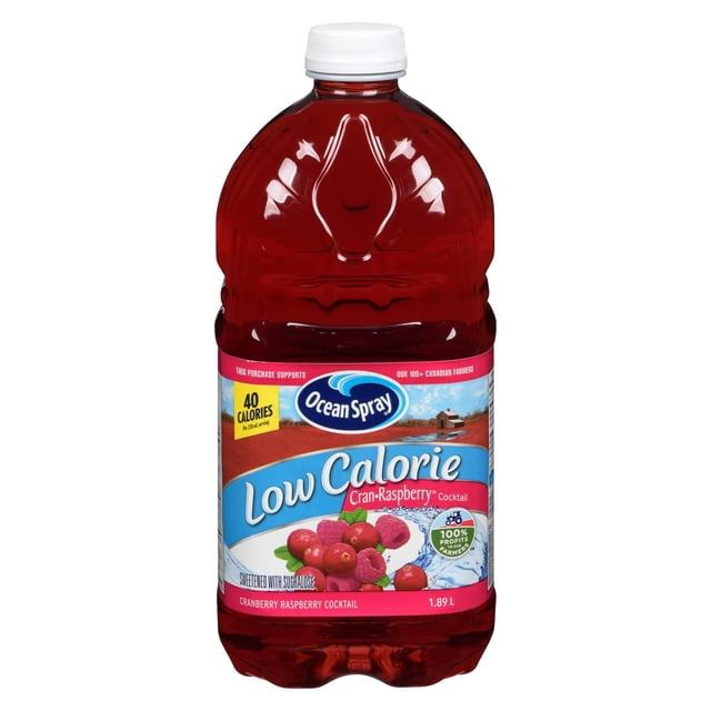 Ocean Spray Low Calorie Cran·Raspberry® Cocktail 1.89L