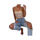 thumbnail image 3 of VISgogo, camisetas sin mangas de encaje para mujer con patrón floral, ropa de verano fresca de color sólido sin espalda flaca VISgogo  moda, 3 of 8