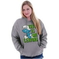 thumbnail image 3 of Smurfs Funny Attitude Don't Care Hoodie Sweatshirt Women Men Brisco Brands S, 3 of 6