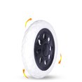 thumbnail image 2 of 2 Pcs Roues de Remplacement en Caoutchouc pour Chariot de Courses, Design Chaud Noir, pour Chariots de Courses Antidérapant 14CM, 2 of 4